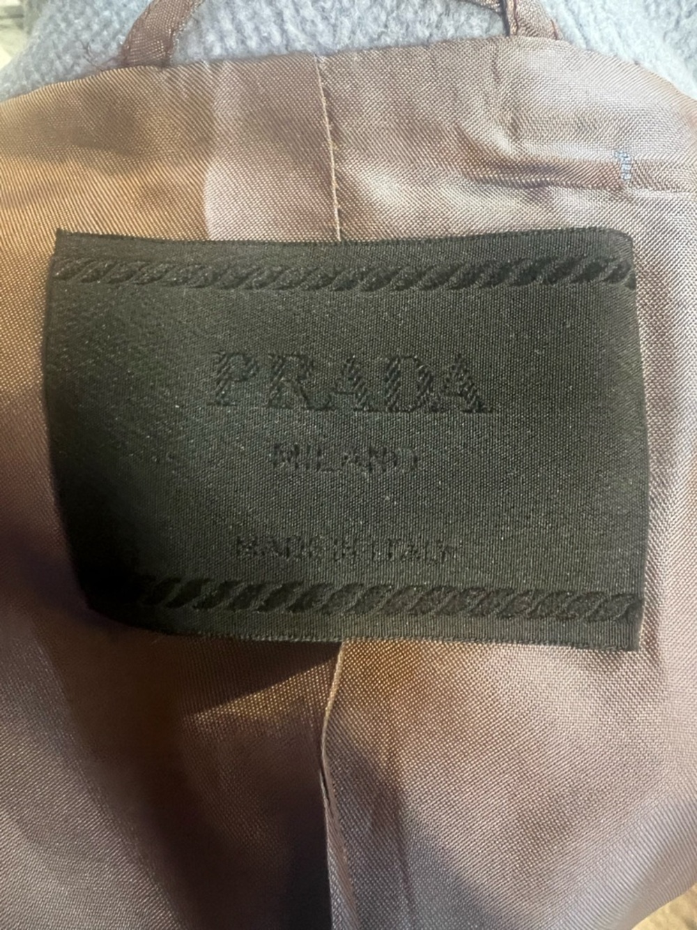 Rare Prada 1996 Coat Sz 38 XS Carolyn Bessette Kennedy CBK Love Story - Picture 5 of 11